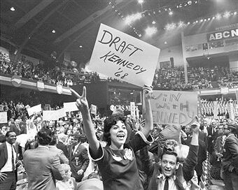 baca at DNC 1968
